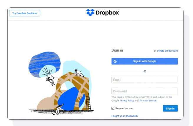 Secure Dropbox Files