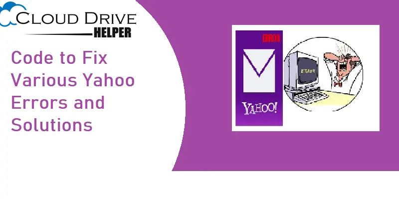 How to Fix Yahoo Errors code with Solutions