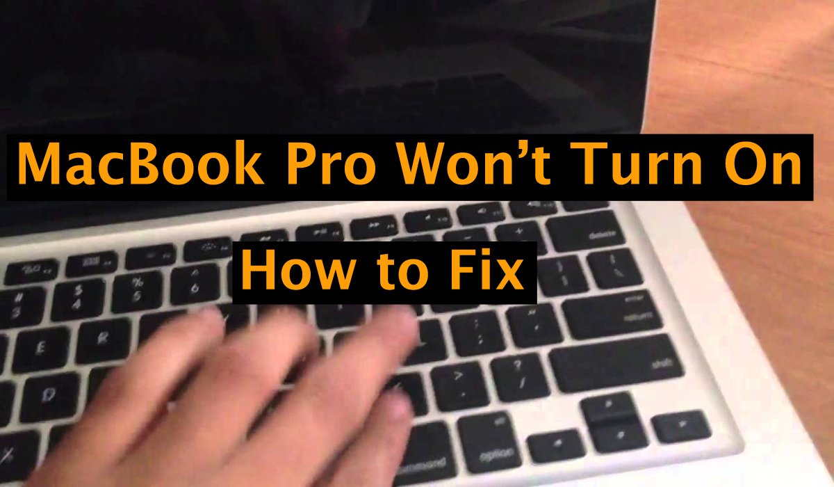 Fix Macbook Pro will not turn on – Solved.