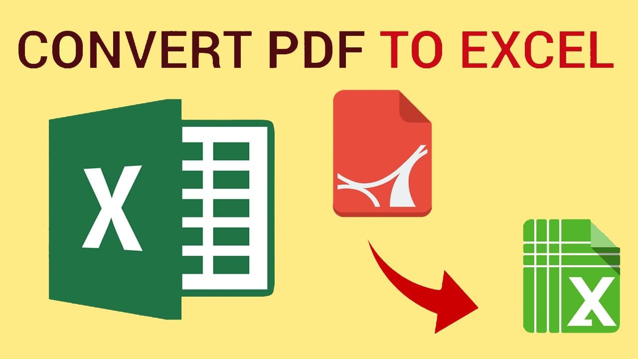 How Can I Convert PDF to Excel