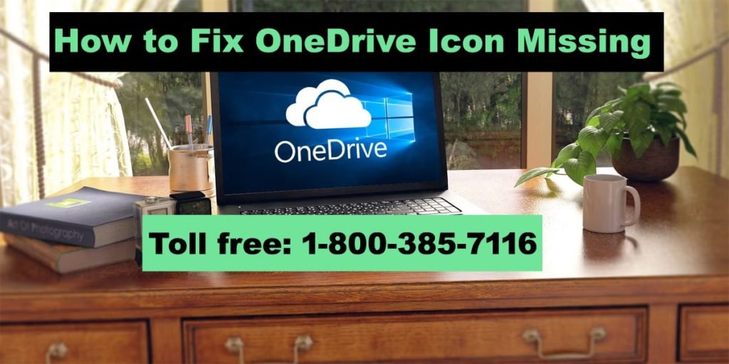 OneDrive Icon Missing