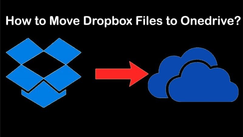 How to Move Dropbox Files to Onedrive?