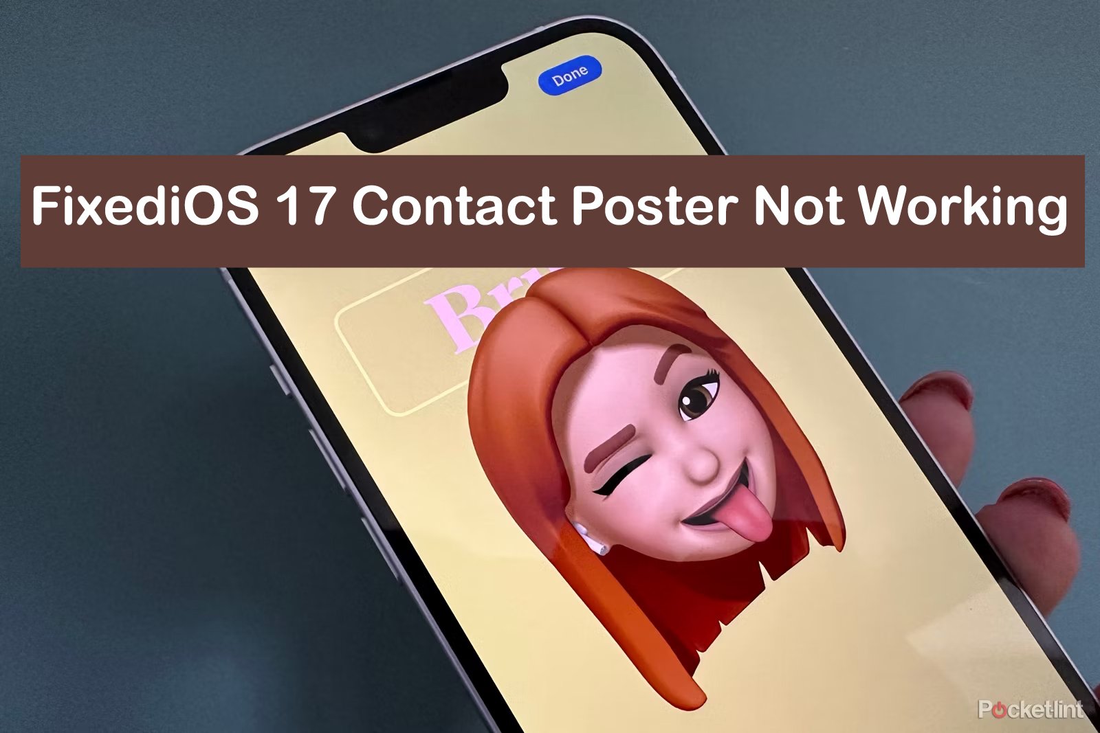 iOS 17 Contact Poster Not Working on iPhone?  How to Fix